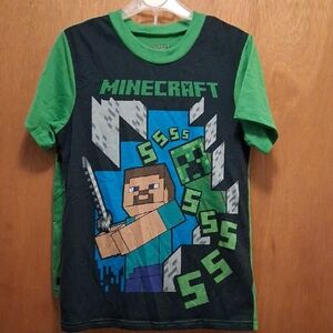 MineCraft Pajamas Size L